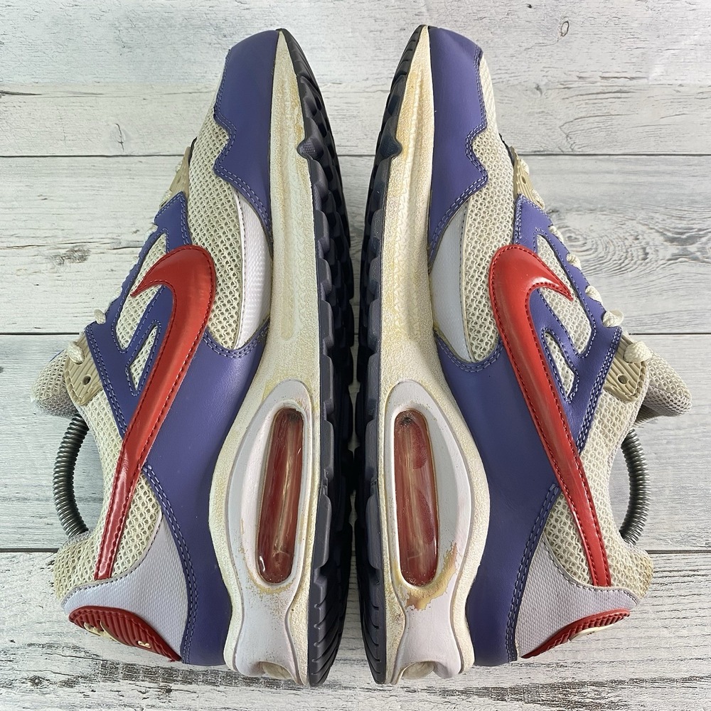 Nike Air Max Skyline Sneakers Womens 1 1 White Purple Red 343904-162 Retro 2012 - Picture 8 of 11